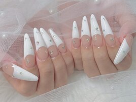 フレンチネイル ¥8000+追加