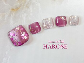 ラグジュアリーネイル ハローズ(HAROSE)/フットジェルアートコース