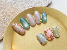【Hand】マンスリーネイル｜4月