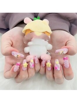 プリュム(Plume)/3D/推しネイル/キャラクター