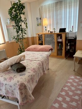 アリア(Aria)の写真/他のお客様と同じ空間での施術ではなく完全個室/完全予約制◇自宅サロンでアットホームな雰囲気でお迎え