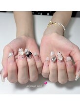 ミニョンネイル(mignon nail)/ドットネイル