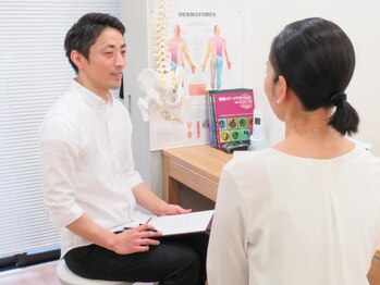 まつむらカイロプラクティック 新宿/【初回の流れ】1.ヒヤリング