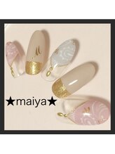 マイヤ 大泉ゆめりあ店(maiya)/バンダナネイル