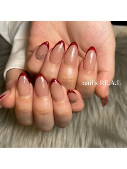 ネイルズリアル 倉敷(nail's RE.A.L)/フレンチネイル