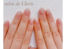 サロンド シェリー(salon de Cherie)/ベイビーブーマ　リングネイル
