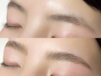 ディレット(DILETTO)の写真/平行・ナチュラル眉などあなたに似合う眉毛へ◎【眉毛ワックス+スタイリング ¥3300】お顔の印象を整えます!