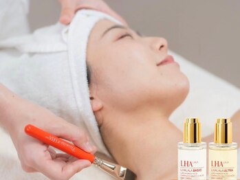 エイジェイビューティー 上野店(AJ Beauty)の写真/韓国で話題！最新美容“ララピール”剥離なしで、ハリツヤ溢れる水光肌に♪化粧ノリも◎