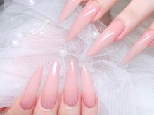イル 神戸店/ワンカラー×ロングネイル