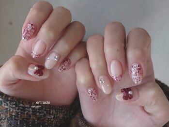 アントレッド(entraide)の写真/持込デザインやお任せデザインも自由に楽しめるのはつけ放題メニューならでは♪