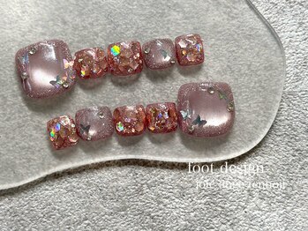 ネイルサロン ジョアアンジェ 天王寺店(joie ange)の写真/足元も可愛く、オシャレに！ハイセンスなデザインも種類豊富にご用意◎フットネイルならお任せ下さい★