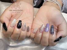 ウメネイルスタジオ(UME NAIL STUDIO)/長さだしやり放題×つけ放題