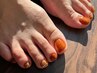 〈ネイル〉FOOT【新規様オフ無料】ワンカラーラメグラ 7500→7000