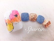 エスパルティール(Spartir)/デニムフラワーネイル￥11740