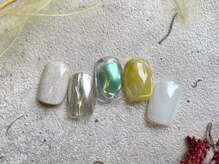 グラッドネイル 銀座店(GLAD nail)/クリアミラーネイル