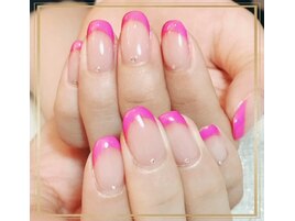フレンチネイル（クリアベース）