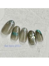 ネイルサロン クイル(QUILL)/６月ラメホロ（２）