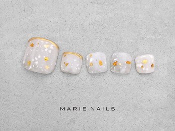 マリー ネイルズ いわきラトブ店(MARIE NAILS)/定額7,700円税込 シェル 0713d