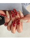 ビジューネイル/埋め尽くし