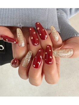 ブリスト(BRIST)/ビジューネイル/埋め尽くし