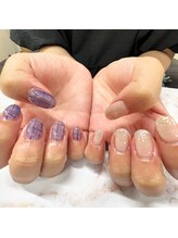 ガレ(Galet)/ちぐはぐネイル！