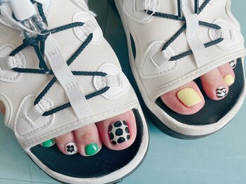 アトリエ ボノ(BONO)/落書き風★フットデザイン