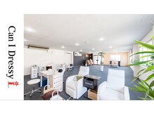 キャンアイドレッシー 前橋小相木店(Can I Dressy)の雰囲気（広々としたネイルフロア/ワンカラー/カラーグラデーション）