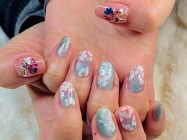 ハンドデザインアートネイル