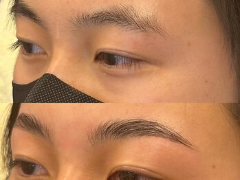 ユープラス(YU+)の写真/【今話題の美眉スタイリング☆ハリウッドブロウリフト】男女問わず垢ぬけたいなら眉から！好印象にも◎