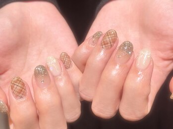 ミュール(mur.)/チェック×フラッシュ