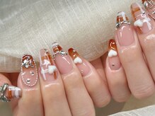 船橋/船橋市/ネイル/フィルイン/マグネット/持ち込み/ワンカラー