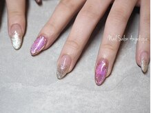 アンジェリーク(Angelique)/マグネット×ミラーネイル