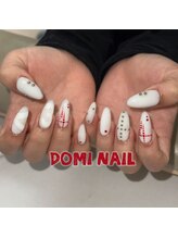 Domi Nail Salon 渋谷店　長さだし/持ち込み/フィルイン/ワンホン/アートネイル＊