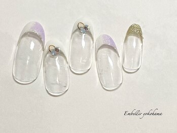 (2357)オンブレフレンチネイル