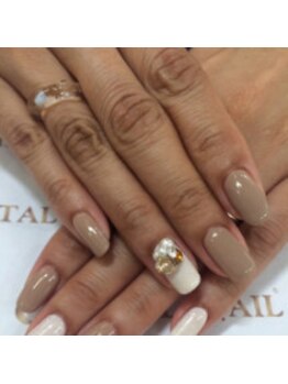 クリスタルネイル ボンベルタ橘店(CRYSTAL NAIL)/ワンカラー