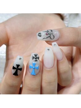 クイーンズビューティーサロン 新宿本店(Queen's beauty salon)/チップ長さだしやり放題