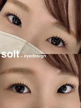 ソルトアイデザイン(solt.eyedesign)の写真/【今話題の&Healthy（アンドヘルシー）/LED導入店☆】待望のマツエクとパーマの同日施術・話題の最新技術♪
