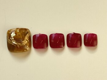 フフット(fufutto.)/フットワンカラー2本アート 90分