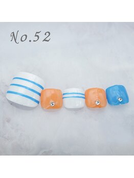はあとねいる 蒲田店/フットネイル:No.52