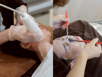 スリーク(SREEK)の写真/プラズマ・ララピールで艶とハリを実感。癒しも叶う新フェイシャル。完全個室でリラックスしながら綺麗に☆