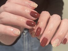 サンジュウヨン(34)/ボルドーネイル　パラジェル