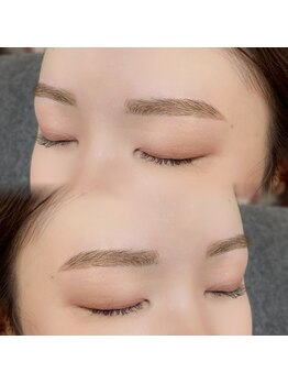 エヌ(#N)の写真/骨格に合わせて細かくカウンセリング◎眉毛の形を整え垢抜け顔へ！