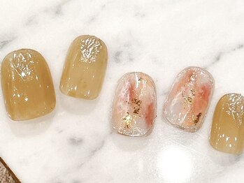 ネイルデコ(nail DECO)/（冬）パラジェル 定額ネイル
