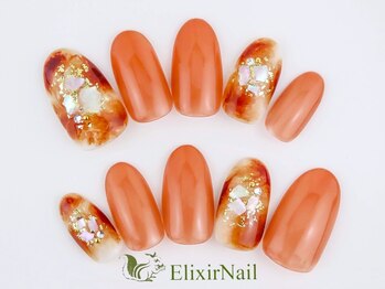 エリクサーネイル 五反田(Elixir Nail)/定額a シンプル／クーポン使用
