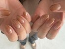 ニュアンスネイル/くすみカラー