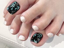 ヘアーアンドネイル ルシア(Hair&Nail Lucia)/フット！親指アートネイル！