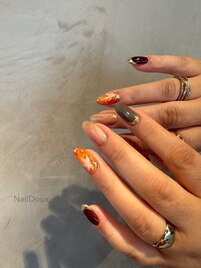 紅葉ネイル