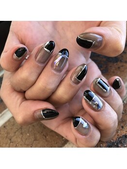 ネイルズビー 国府店(Nail's be)/ブラックネイル
