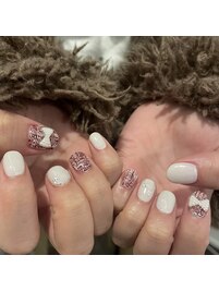 ツイードネイル【渋谷ネイル】