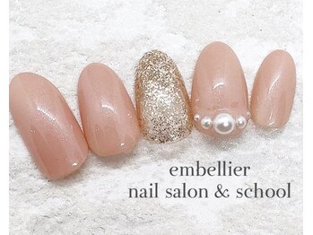 アンベリール ネイルサロンアンドスクール(embellir)/大野限定シンプルデザインコース